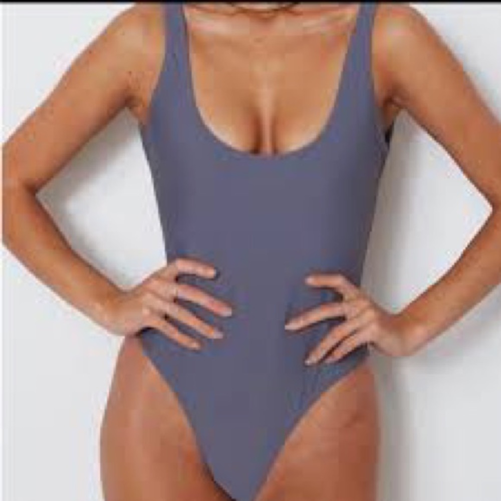 White Fox St. Tropez One Piece in Steel